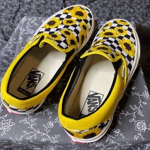 Barely worn custom Vans